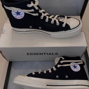 [SOLD] Fear of God Essentials x Chuck 70 High 'Black'